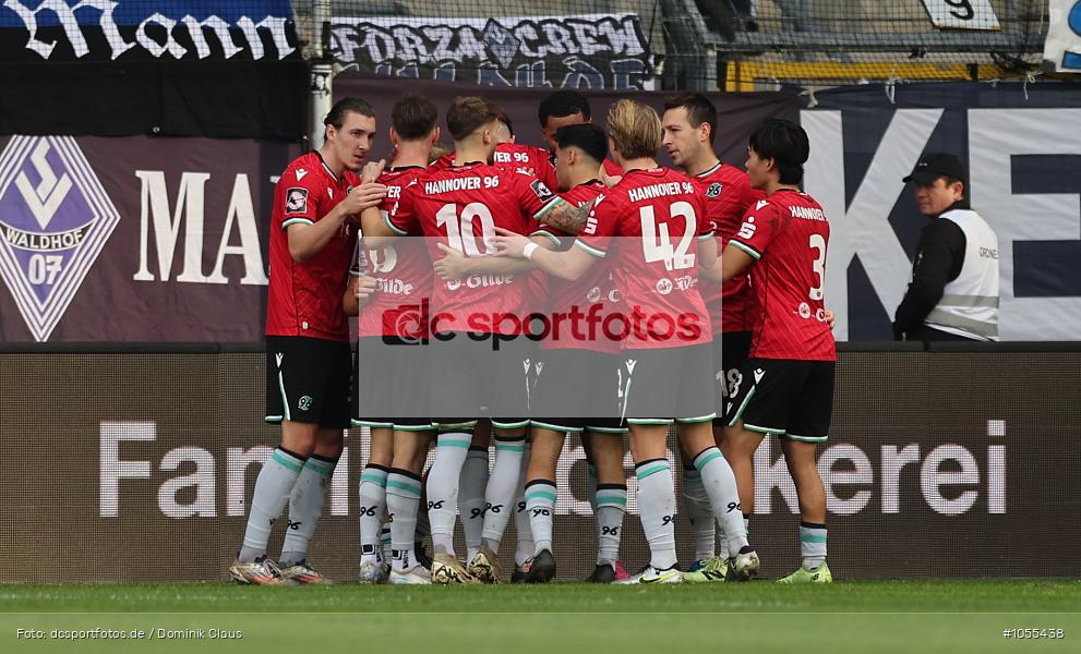 Hannover 96 II U23, SV Waldhof Mannheim, Liga, 3. Liga, Voetball, Sport, Le Football, Germany, Futbol, Fotball, Fussball, Deutschland, DFL, DFB, Calcio, 2024/25, Saison 2024/2025 - Bild-ID: 1055438 Hannover 96 II U23, SV Waldhof Mannheim, Liga, 3. Liga, Voetball, Sport, Le Football, Germany, Futbol, Fotball, Fussball, Deutschland, DFL, DFB, Calcio, 2024/25, Saison 2024/2025 - Bild-ID: 1055438