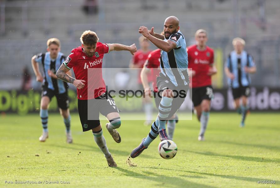 Hannover 96 II U23, SV Waldhof Mannheim, Liga, 3. Liga, Voetball, Sport, Le Football, Germany, Futbol, Fotball, Fussball, Deutschland, DFL, DFB, Calcio, 2024/25, Saison 2024/2025 - Bild-ID: 1055460