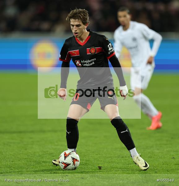 Eintracht Frankfurt, FC Midtjylland, EL, Europa League, UEFA Europa League, UEFA, Voetball, Sport, Le Football, Germany, Futbol, Fotball, Fussball, Deutschland, DFL, DFB, Calcio, 2024/25, Saison 2024/2025 - Bild-ID: 1055549