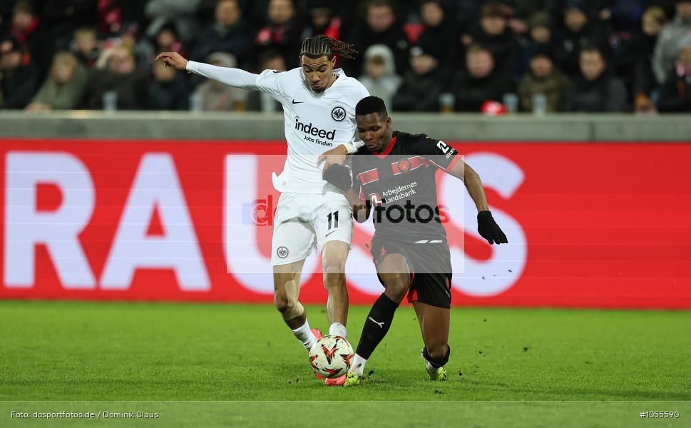 Eintracht Frankfurt, FC Midtjylland, EL, Europa League, UEFA Europa League, UEFA, Voetball, Sport, Le Football, Germany, Futbol, Fotball, Fussball, Deutschland, DFL, DFB, Calcio, 2024/25, Saison 2024/2025 - Bild-ID: 1055590