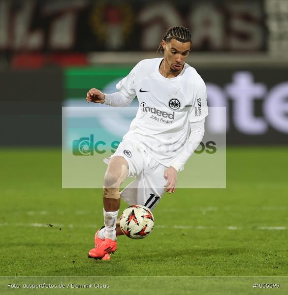 Eintracht Frankfurt, FC Midtjylland, EL, Europa League, UEFA Europa League, UEFA, Voetball, Sport, Le Football, Germany, Futbol, Fotball, Fussball, Deutschland, DFL, DFB, Calcio, 2024/25, Saison 2024/2025 - Bild-ID: 1055599