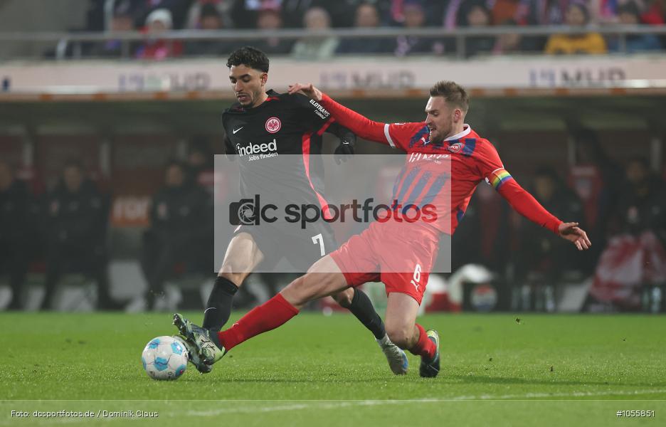 Eintracht Frankfurt, 1. FC Heidenheim, 1. Bundesliga, Bundesliga, Voetball, Sport, Le Football, Germany, Futbol, Fotball, Fussball, Deutschland, DFL, DFB, Calcio, 2024/25, Saison 2024/2025 - Bild-ID: 1055851 Eintracht Frankfurt, 1. FC Heidenheim, 1. Bundesliga, Bundesliga, Voetball, Sport, Le Football, Germany, Futbol, Fotball, Fussball, Deutschland, DFL, DFB, Calcio, 2024/25, Saison 2024/2025 - Bild-ID: 1055851