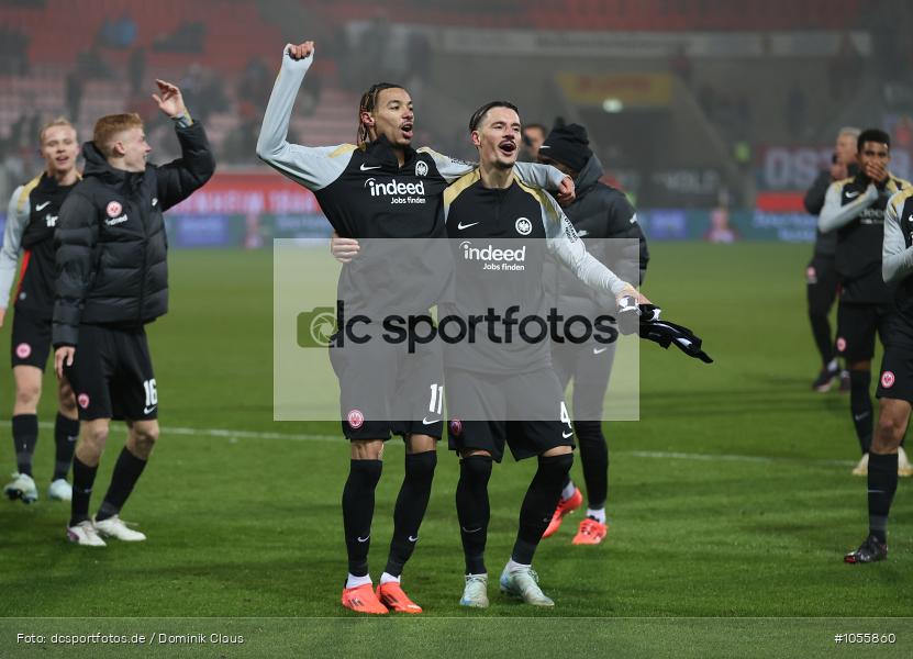 Eintracht Frankfurt, 1. FC Heidenheim, 1. Bundesliga, Bundesliga, Voetball, Sport, Le Football, Germany, Futbol, Fotball, Fussball, Deutschland, DFL, DFB, Calcio, 2024/25, Saison 2024/2025 - Bild-ID: 1055860 Eintracht Frankfurt, 1. FC Heidenheim, 1. Bundesliga, Bundesliga, Voetball, Sport, Le Football, Germany, Futbol, Fotball, Fussball, Deutschland, DFL, DFB, Calcio, 2024/25, Saison 2024/2025 - Bild-ID: 1055860