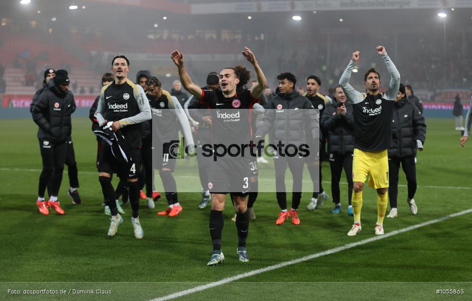 Eintracht Frankfurt, 1. FC Heidenheim, 1. Bundesliga, Bundesliga, Voetball, Sport, Le Football, Germany, Futbol, Fotball, Fussball, Deutschland, DFL, DFB, Calcio, 2024/25, Saison 2024/2025 - Bild-ID: 1055863 Eintracht Frankfurt, 1. FC Heidenheim, 1. Bundesliga, Bundesliga, Voetball, Sport, Le Football, Germany, Futbol, Fotball, Fussball, Deutschland, DFL, DFB, Calcio, 2024/25, Saison 2024/2025 - Bild-ID: 1055863