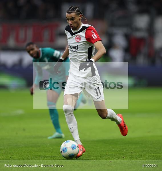 FC Augsburg, Eintracht Frankfurt, Bundesliga, Voetball, Sport, Le Football, Germany, Futbol, Fotball, Fussball, Deutschland, DFL, DFB, Calcio, 2024/25, Saison 2024/2025 - Bild-ID: 1055901