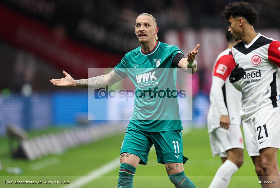 FC Augsburg, Eintracht Frankfurt, Bundesliga, Voetball, Sport, Le Football, Germany, Futbol, Fotball, Fussball, Deutschland, DFL, DFB, Calcio, 2024/25, Saison 2024/2025 - Bild-ID: 1055919