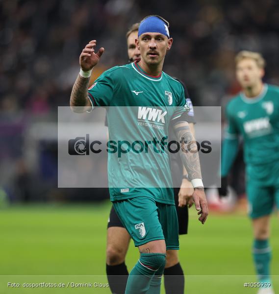 FC Augsburg, Eintracht Frankfurt, Bundesliga, Voetball, Sport, Le Football, Germany, Futbol, Fotball, Fussball, Deutschland, DFL, DFB, Calcio, 2024/25, Saison 2024/2025 - Bild-ID: 1055939