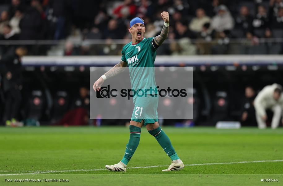 FC Augsburg, Eintracht Frankfurt, Bundesliga, Voetball, Sport, Le Football, Germany, Futbol, Fotball, Fussball, Deutschland, DFL, DFB, Calcio, 2024/25, Saison 2024/2025 - Bild-ID: 1055946