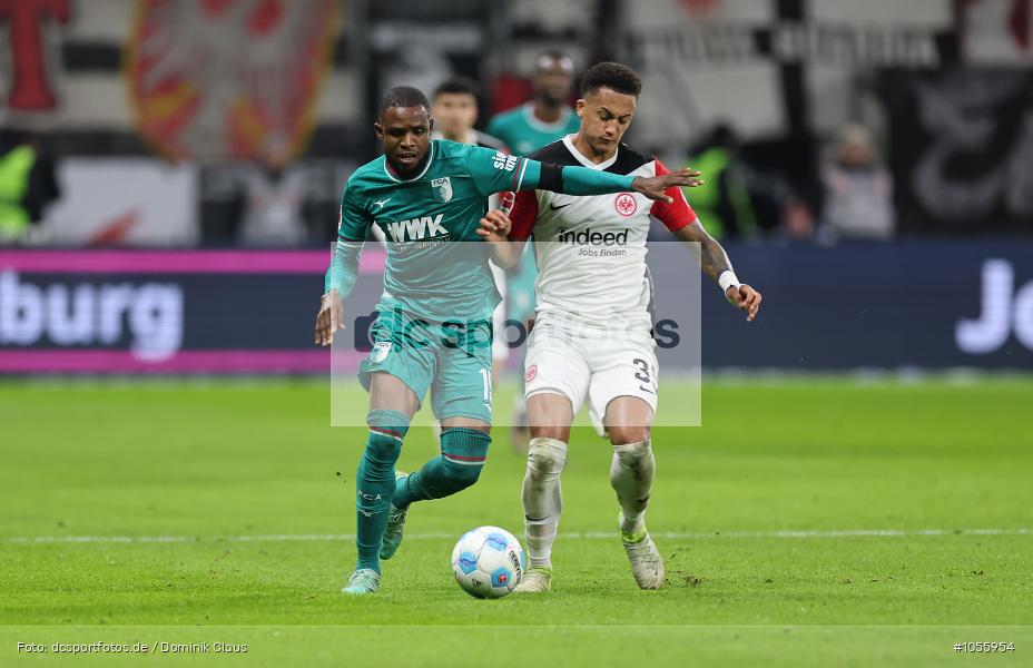 FC Augsburg, Eintracht Frankfurt, Bundesliga, Voetball, Sport, Le Football, Germany, Futbol, Fotball, Fussball, Deutschland, DFL, DFB, Calcio, 2024/25, Saison 2024/2025 - Bild-ID: 1055954