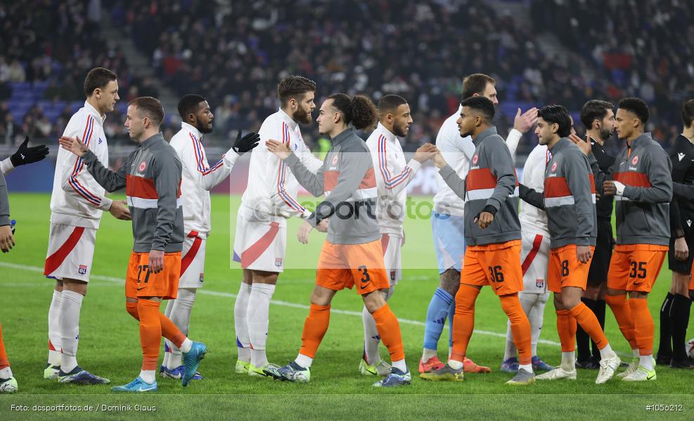 Eintracht Frankfurt, Olympique Lyon, EL, Europa League, UEFA Europa League, UEFA, Voetball, Sport, Le Football, Germany, Futbol, Fotball, Fussball, Deutschland, DFL, DFB, Calcio, 2024/25, Saison 2024/2025 - Bild-ID: 1056212