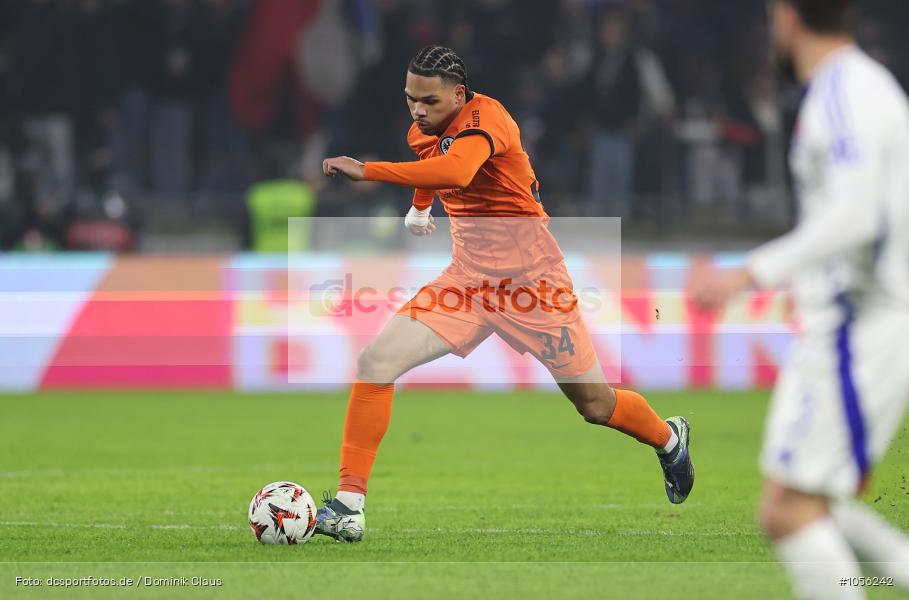 Eintracht Frankfurt, Olympique Lyon, EL, Europa League, UEFA Europa League, UEFA, Voetball, Sport, Le Football, Germany, Futbol, Fotball, Fussball, Deutschland, DFL, DFB, Calcio, 2024/25, Saison 2024/2025 - Bild-ID: 1056242