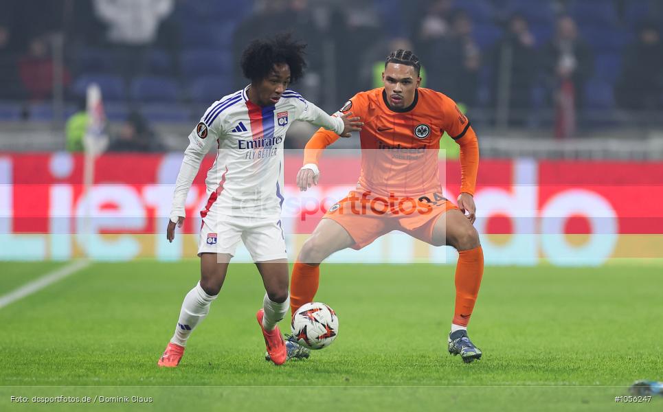 Eintracht Frankfurt, Olympique Lyon, EL, Europa League, UEFA Europa League, UEFA, Voetball, Sport, Le Football, Germany, Futbol, Fotball, Fussball, Deutschland, DFL, DFB, Calcio, 2024/25, Saison 2024/2025 - Bild-ID: 1056247
