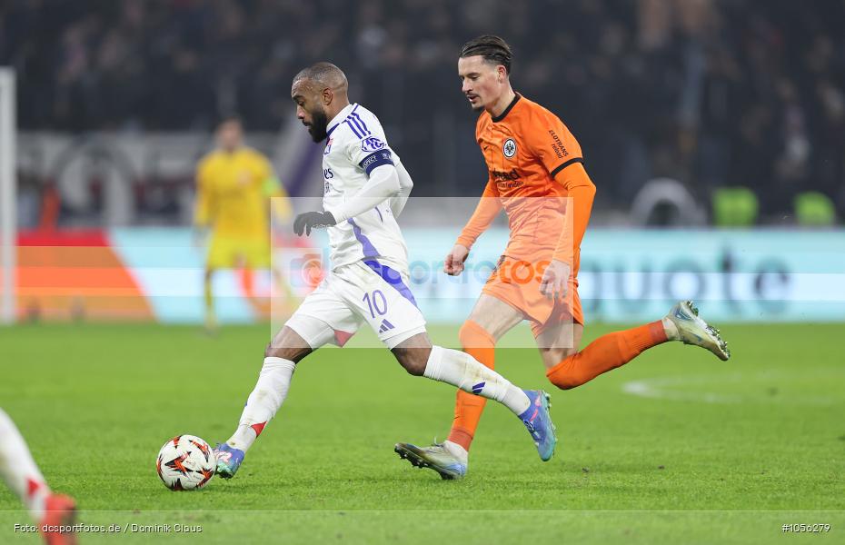Eintracht Frankfurt, Olympique Lyon, EL, Europa League, UEFA Europa League, UEFA, Voetball, Sport, Le Football, Germany, Futbol, Fotball, Fussball, Deutschland, DFL, DFB, Calcio, 2024/25, Saison 2024/2025 - Bild-ID: 1056279