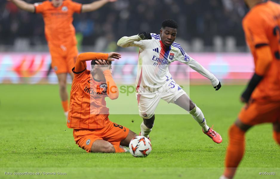 Eintracht Frankfurt, Olympique Lyon, EL, Europa League, UEFA Europa League, UEFA, Voetball, Sport, Le Football, Germany, Futbol, Fotball, Fussball, Deutschland, DFL, DFB, Calcio, 2024/25, Saison 2024/2025 - Bild-ID: 1056282
