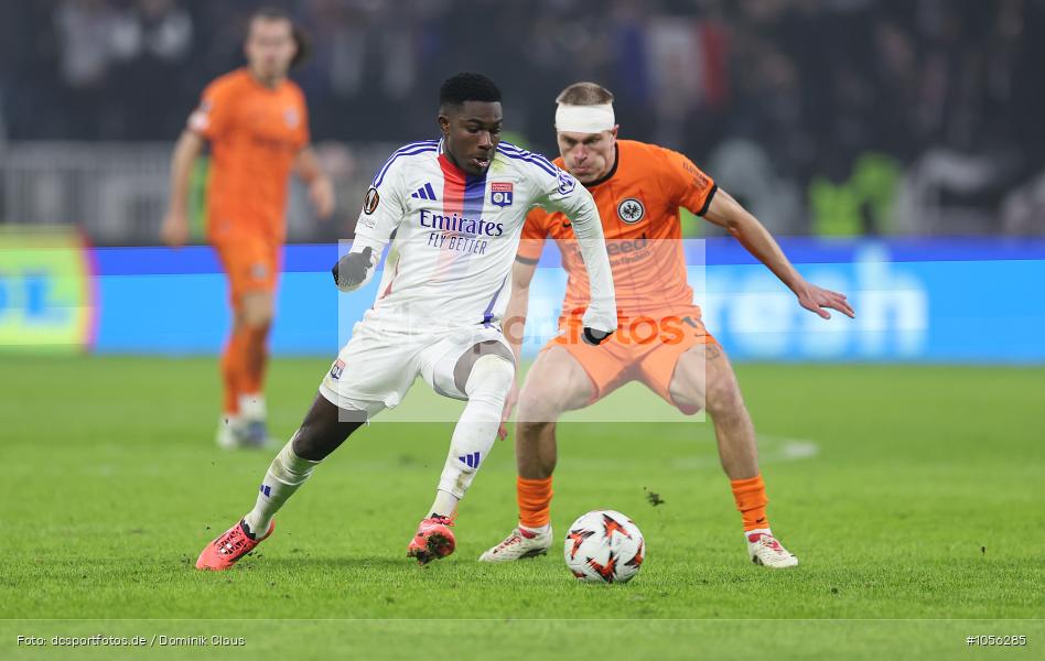 Eintracht Frankfurt, Olympique Lyon, EL, Europa League, UEFA Europa League, UEFA, Voetball, Sport, Le Football, Germany, Futbol, Fotball, Fussball, Deutschland, DFL, DFB, Calcio, 2024/25, Saison 2024/2025 - Bild-ID: 1056285 Eintracht Frankfurt, Olympique Lyon, EL, Europa League, UEFA Europa League, UEFA, Voetball, Sport, Le Football, Germany, Futbol, Fotball, Fussball, Deutschland, DFL, DFB, Calcio, 2024/25, Saison 2024/2025 - Bild-ID: 1056285