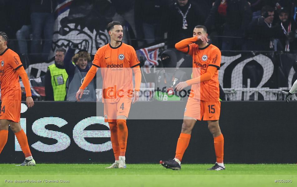 Eintracht Frankfurt, Olympique Lyon, EL, Europa League, UEFA Europa League, UEFA, Voetball, Sport, Le Football, Germany, Futbol, Fotball, Fussball, Deutschland, DFL, DFB, Calcio, 2024/25, Saison 2024/2025 - Bild-ID: 1056290