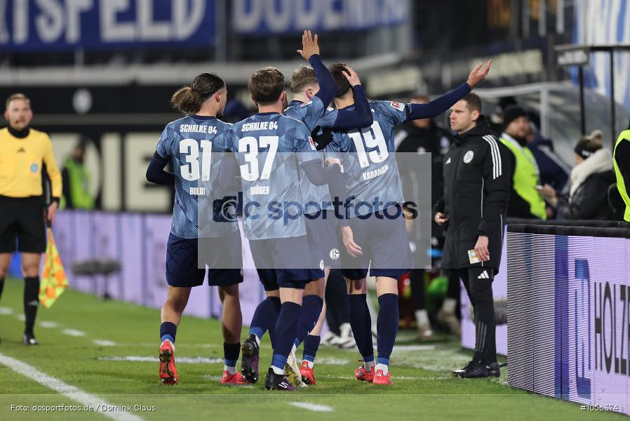 FC Schalke 04, SV Elversberg, 2. Liga, 2. Bundesliga, Bundesliga, Liga, Voetball, Sport, Le Football, Germany, Futbol, Fotball, Fussball, Deutschland, DFL, DFB, Calcio, 2024/25, Saison 2024/2025 - Bild-ID: 1056374