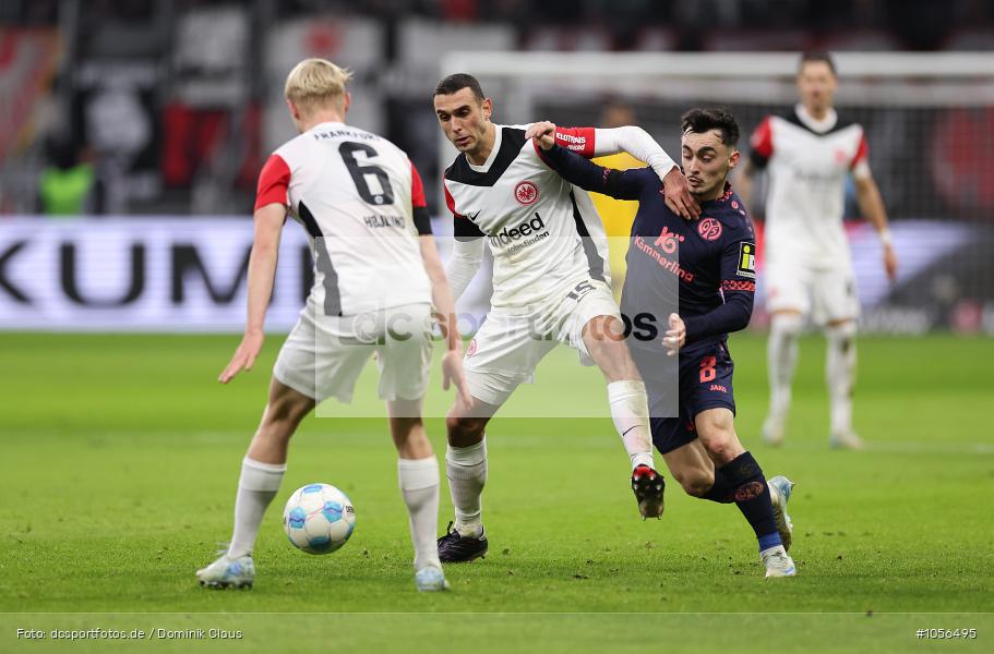 1. FSV Mainz 05, Eintracht Frankfurt, Bundesliga, Voetball, Sport, Le Football, Germany, Futbol, Fotball, Fussball, Deutschland, DFL, DFB, Calcio, 2024/25, Saison 2024/2025 - Bild-ID: 1056495 1. FSV Mainz 05, Eintracht Frankfurt, Bundesliga, Voetball, Sport, Le Football, Germany, Futbol, Fotball, Fussball, Deutschland, DFL, DFB, Calcio, 2024/25, Saison 2024/2025 - Bild-ID: 1056495