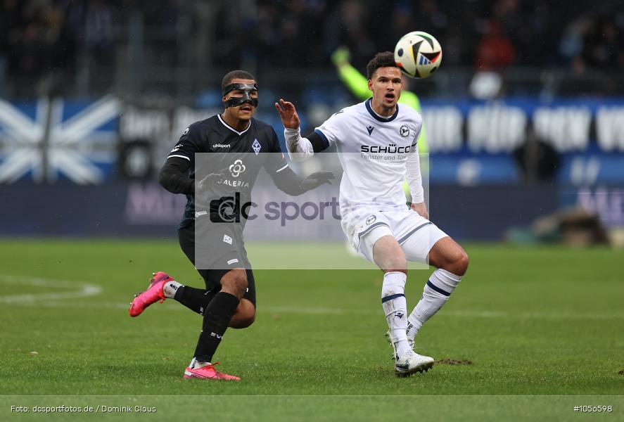 DSC Arminia Bielefeld, SV Waldhof Mannheim, Liga, 3. Liga, Voetball, Sport, Le Football, Germany, Futbol, Fotball, Fussball, Deutschland, DFL, DFB, Calcio, 2024/25, Saison 2024/2025 - Bild-ID: 1056598