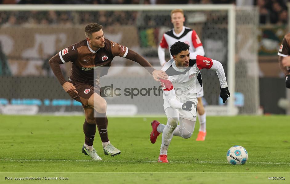 Eintracht Frankfurt, FC St. Pauli, 1. Bundesliga, Bundesliga, Voetball, Sport, Le Football, Germany, Futbol, Fotball, Fussball, Deutschland, DFL, DFB, Calcio, 2024/25, Saison 2024/2025 - Bild-ID: 1056932