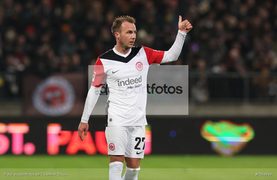Eintracht Frankfurt, FC St. Pauli, 1. Bundesliga, Bundesliga, Voetball, Sport, Le Football, Germany, Futbol, Fotball, Fussball, Deutschland, DFL, DFB, Calcio, 2024/25, Saison 2024/2025 - Bild-ID: 1056939 Eintracht Frankfurt, FC St. Pauli, 1. Bundesliga, Bundesliga, Voetball, Sport, Le Football, Germany, Futbol, Fotball, Fussball, Deutschland, DFL, DFB, Calcio, 2024/25, Saison 2024/2025 - Bild-ID: 1056939