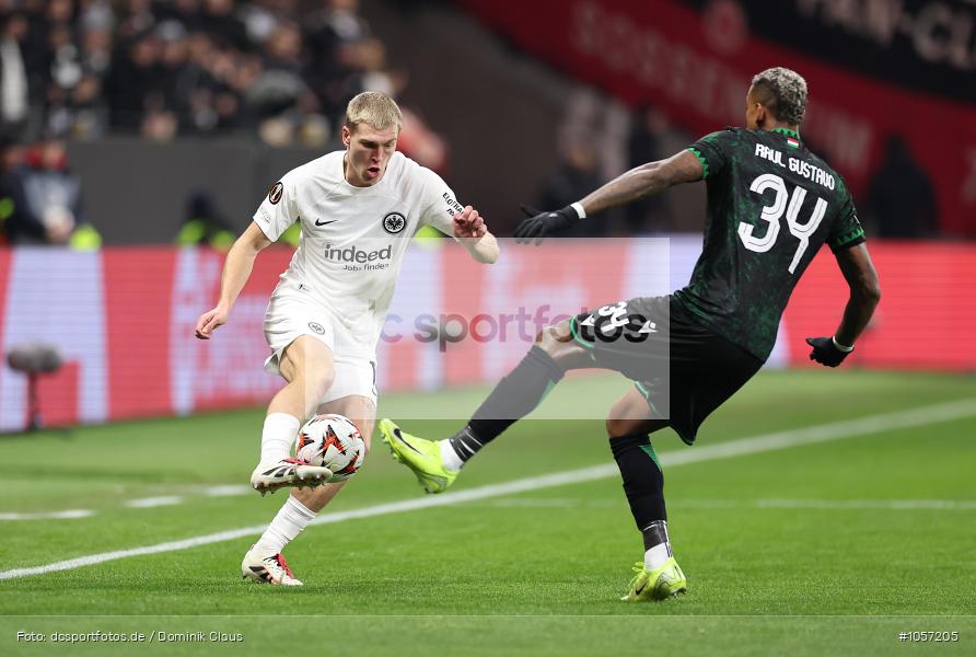 Budapest, Ferencvarosi TC, Eintracht Frankfurt, EL, Europa League, UEFA Europa League, UEFA, Voetball, Sport, Le Football, Germany, Futbol, Fotball, Fussball, Deutschland, DFL, DFB, Calcio, 2024/25, Saison 2024/2025 - Bild-ID: 1057205