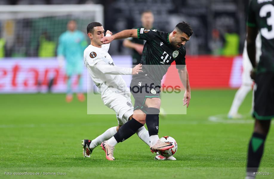 Budapest, Ferencvarosi TC, Eintracht Frankfurt, EL, Europa League, UEFA Europa League, UEFA, Voetball, Sport, Le Football, Germany, Futbol, Fotball, Fussball, Deutschland, DFL, DFB, Calcio, 2024/25, Saison 2024/2025 - Bild-ID: 1057226