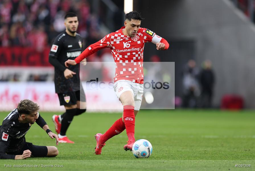 VfB Stuttgart, 1. FSV Mainz 05, Liga, Bundesliga, Voetball, Sport, Le Football, Germany, Futbol, Fotball, Fussball, Deutschland, DFL, DFB, Calcio, 2024/25, Saison 2024/2025 - Bild-ID: 1057308