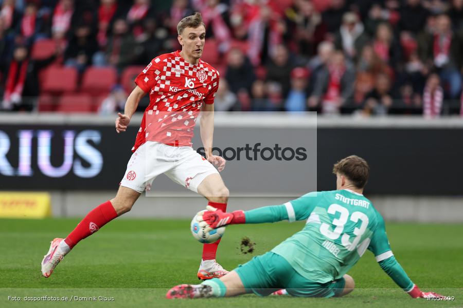 VfB Stuttgart, 1. FSV Mainz 05, Liga, Bundesliga, Voetball, Sport, Le Football, Germany, Futbol, Fotball, Fussball, Deutschland, DFL, DFB, Calcio, 2024/25, Saison 2024/2025 - Bild-ID: 1057309