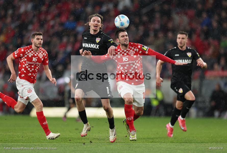 VfB Stuttgart, 1. FSV Mainz 05, Liga, Bundesliga, Voetball, Sport, Le Football, Germany, Futbol, Fotball, Fussball, Deutschland, DFL, DFB, Calcio, 2024/25, Saison 2024/2025 - Bild-ID: 1057379