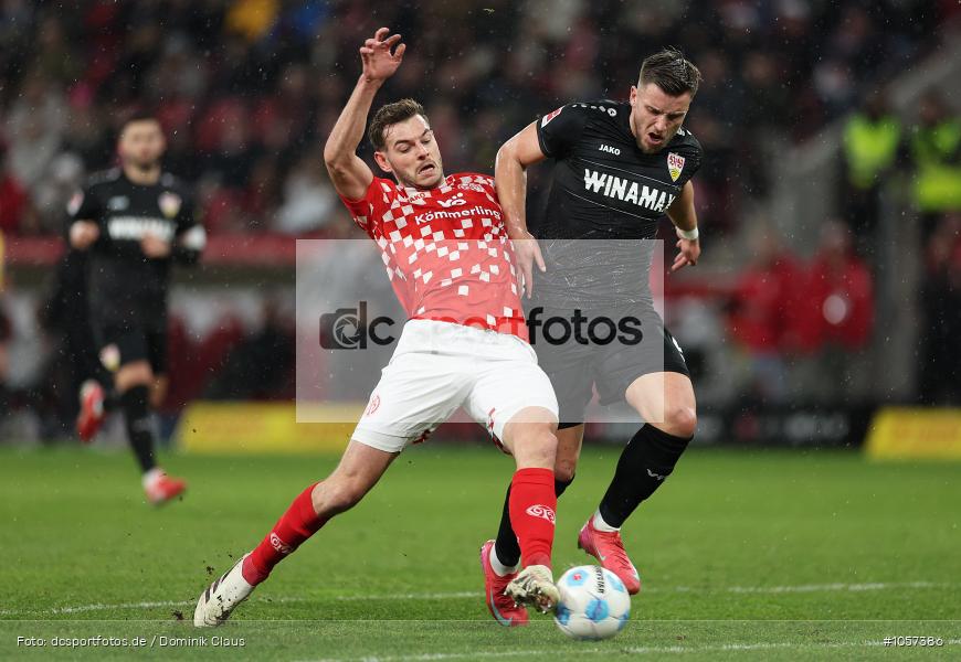 VfB Stuttgart, 1. FSV Mainz 05, Liga, Bundesliga, Voetball, Sport, Le Football, Germany, Futbol, Fotball, Fussball, Deutschland, DFL, DFB, Calcio, 2024/25, Saison 2024/2025 - Bild-ID: 1057386