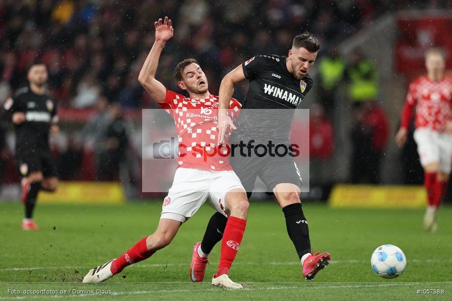 VfB Stuttgart, 1. FSV Mainz 05, Liga, Bundesliga, Voetball, Sport, Le Football, Germany, Futbol, Fotball, Fussball, Deutschland, DFL, DFB, Calcio, 2024/25, Saison 2024/2025 - Bild-ID: 1057388