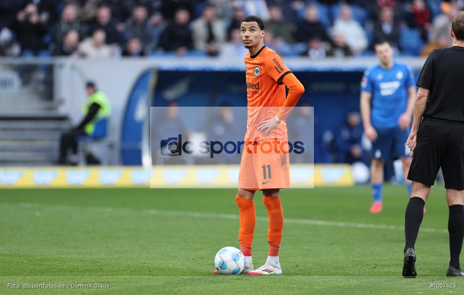 Eintracht Frankfurt, TSG 1899 Hoffenheim, 1. Bundesliga, Bundesliga, Voetball, Sport, Le Football, Germany, Futbol, Fotball, Fussball, Deutschland, DFL, DFB, Calcio, 2024/25, Saison 2024/2025 - Bild-ID: 1057423