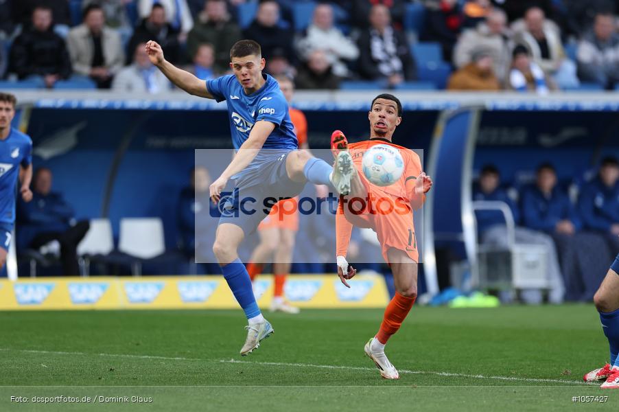 Eintracht Frankfurt, TSG 1899 Hoffenheim, 1. Bundesliga, Bundesliga, Voetball, Sport, Le Football, Germany, Futbol, Fotball, Fussball, Deutschland, DFL, DFB, Calcio, 2024/25, Saison 2024/2025 - Bild-ID: 1057427