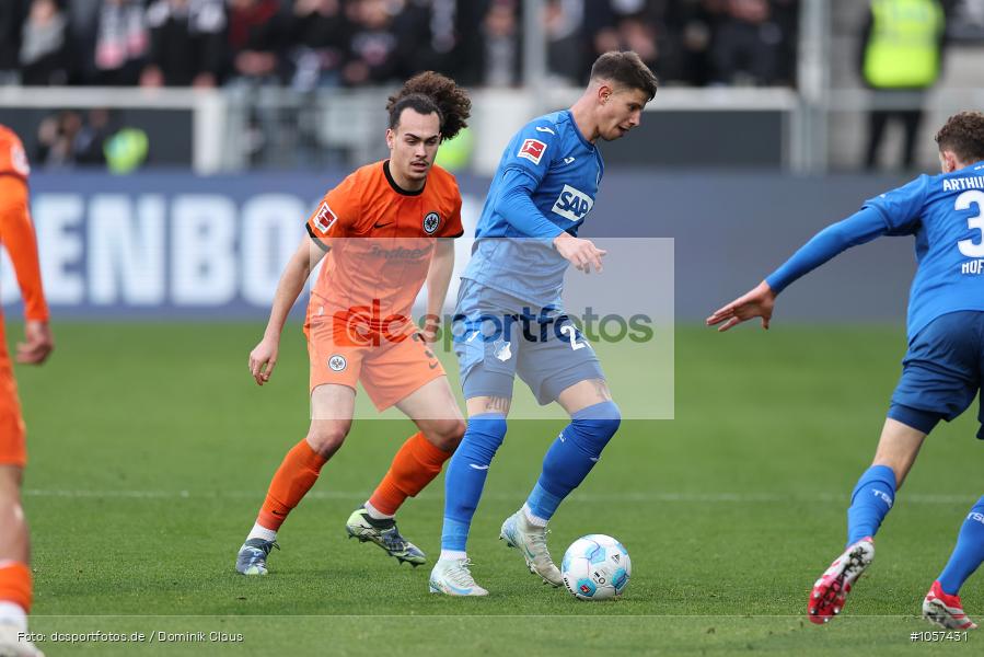 Eintracht Frankfurt, TSG 1899 Hoffenheim, 1. Bundesliga, Bundesliga, Voetball, Sport, Le Football, Germany, Futbol, Fotball, Fussball, Deutschland, DFL, DFB, Calcio, 2024/25, Saison 2024/2025 - Bild-ID: 1057431