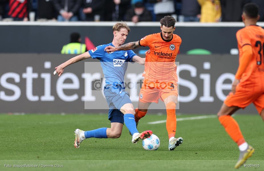 Eintracht Frankfurt, TSG 1899 Hoffenheim, 1. Bundesliga, Bundesliga, Voetball, Sport, Le Football, Germany, Futbol, Fotball, Fussball, Deutschland, DFL, DFB, Calcio, 2024/25, Saison 2024/2025 - Bild-ID: 1057435