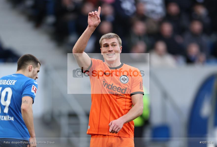 Eintracht Frankfurt, TSG 1899 Hoffenheim, 1. Bundesliga, Bundesliga, Voetball, Sport, Le Football, Germany, Futbol, Fotball, Fussball, Deutschland, DFL, DFB, Calcio, 2024/25, Saison 2024/2025 - Bild-ID: 1057438