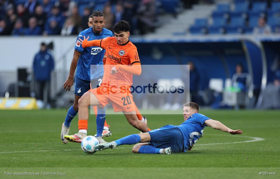 Eintracht Frankfurt, TSG 1899 Hoffenheim, 1. Bundesliga, Bundesliga, Voetball, Sport, Le Football, Germany, Futbol, Fotball, Fussball, Deutschland, DFL, DFB, Calcio, 2024/25, Saison 2024/2025 - Bild-ID: 1057444