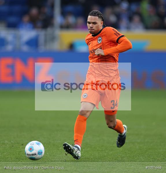 Eintracht Frankfurt, TSG 1899 Hoffenheim, 1. Bundesliga, Bundesliga, Voetball, Sport, Le Football, Germany, Futbol, Fotball, Fussball, Deutschland, DFL, DFB, Calcio, 2024/25, Saison 2024/2025 - Bild-ID: 1057448