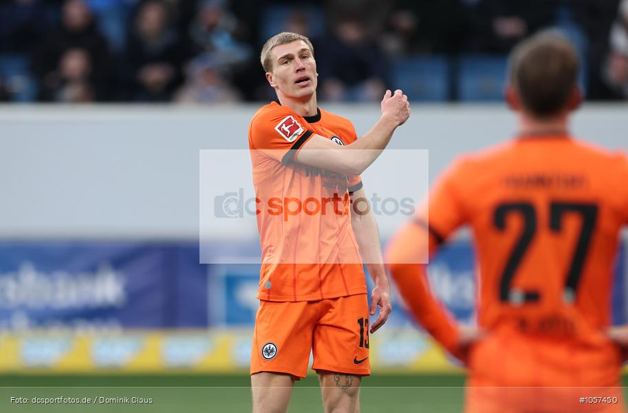 Eintracht Frankfurt, TSG 1899 Hoffenheim, 1. Bundesliga, Bundesliga, Voetball, Sport, Le Football, Germany, Futbol, Fotball, Fussball, Deutschland, DFL, DFB, Calcio, 2024/25, Saison 2024/2025 - Bild-ID: 1057450