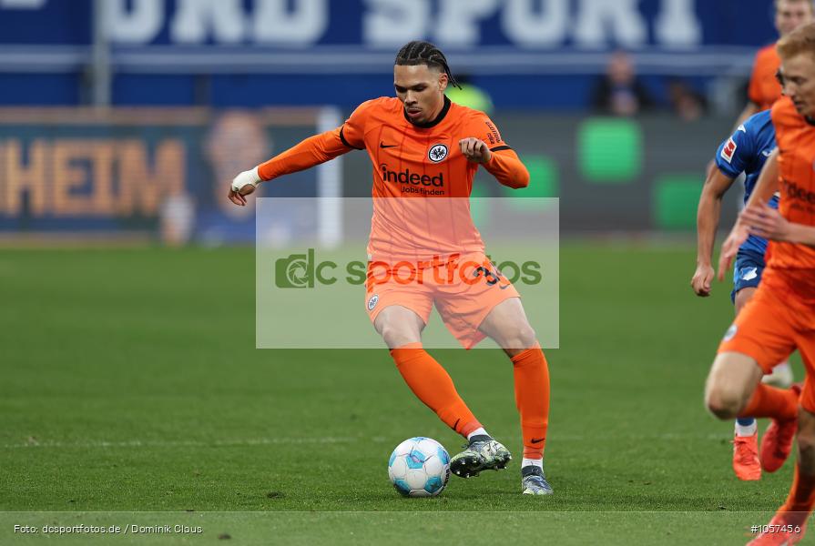 Eintracht Frankfurt, TSG 1899 Hoffenheim, 1. Bundesliga, Bundesliga, Voetball, Sport, Le Football, Germany, Futbol, Fotball, Fussball, Deutschland, DFL, DFB, Calcio, 2024/25, Saison 2024/2025 - Bild-ID: 1057456