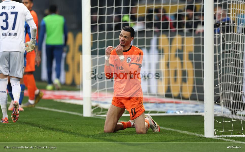 Eintracht Frankfurt, TSG 1899 Hoffenheim, 1. Bundesliga, Bundesliga, Voetball, Sport, Le Football, Germany, Futbol, Fotball, Fussball, Deutschland, DFL, DFB, Calcio, 2024/25, Saison 2024/2025 - Bild-ID: 1057463