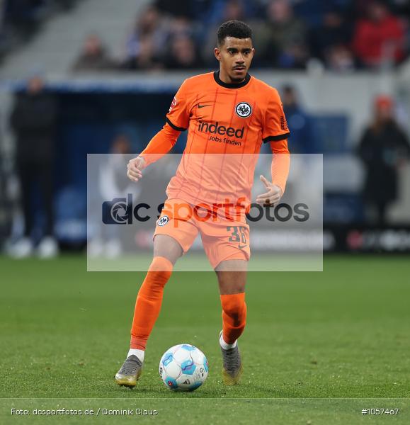 Eintracht Frankfurt, TSG 1899 Hoffenheim, 1. Bundesliga, Bundesliga, Voetball, Sport, Le Football, Germany, Futbol, Fotball, Fussball, Deutschland, DFL, DFB, Calcio, 2024/25, Saison 2024/2025 - Bild-ID: 1057467