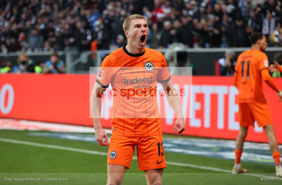 Eintracht Frankfurt, TSG 1899 Hoffenheim, 1. Bundesliga, Bundesliga, Voetball, Sport, Le Football, Germany, Futbol, Fotball, Fussball, Deutschland, DFL, DFB, Calcio, 2024/25, Saison 2024/2025 - Bild-ID: 1057477