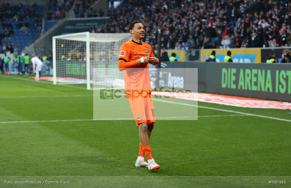 Eintracht Frankfurt, TSG 1899 Hoffenheim, 1. Bundesliga, Bundesliga, Voetball, Sport, Le Football, Germany, Futbol, Fotball, Fussball, Deutschland, DFL, DFB, Calcio, 2024/25, Saison 2024/2025 - Bild-ID: 1057482