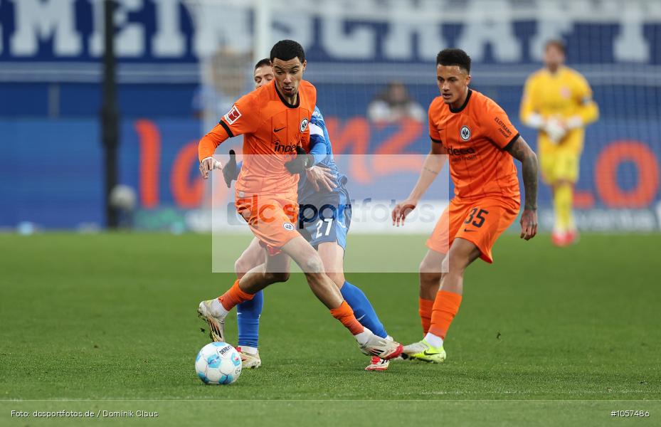 Eintracht Frankfurt, TSG 1899 Hoffenheim, 1. Bundesliga, Bundesliga, Voetball, Sport, Le Football, Germany, Futbol, Fotball, Fussball, Deutschland, DFL, DFB, Calcio, 2024/25, Saison 2024/2025 - Bild-ID: 1057486