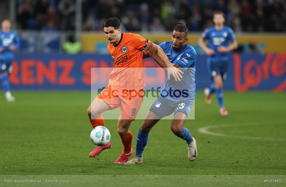 Eintracht Frankfurt, TSG 1899 Hoffenheim, 1. Bundesliga, Bundesliga, Voetball, Sport, Le Football, Germany, Futbol, Fotball, Fussball, Deutschland, DFL, DFB, Calcio, 2024/25, Saison 2024/2025 - Bild-ID: 1057492