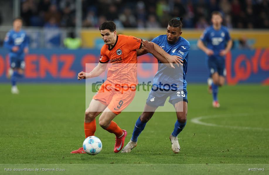 Eintracht Frankfurt, TSG 1899 Hoffenheim, 1. Bundesliga, Bundesliga, Voetball, Sport, Le Football, Germany, Futbol, Fotball, Fussball, Deutschland, DFL, DFB, Calcio, 2024/25, Saison 2024/2025 - Bild-ID: 1057493