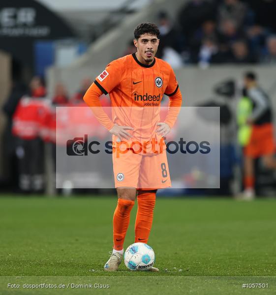 Eintracht Frankfurt, TSG 1899 Hoffenheim, 1. Bundesliga, Bundesliga, Voetball, Sport, Le Football, Germany, Futbol, Fotball, Fussball, Deutschland, DFL, DFB, Calcio, 2024/25, Saison 2024/2025 - Bild-ID: 1057501