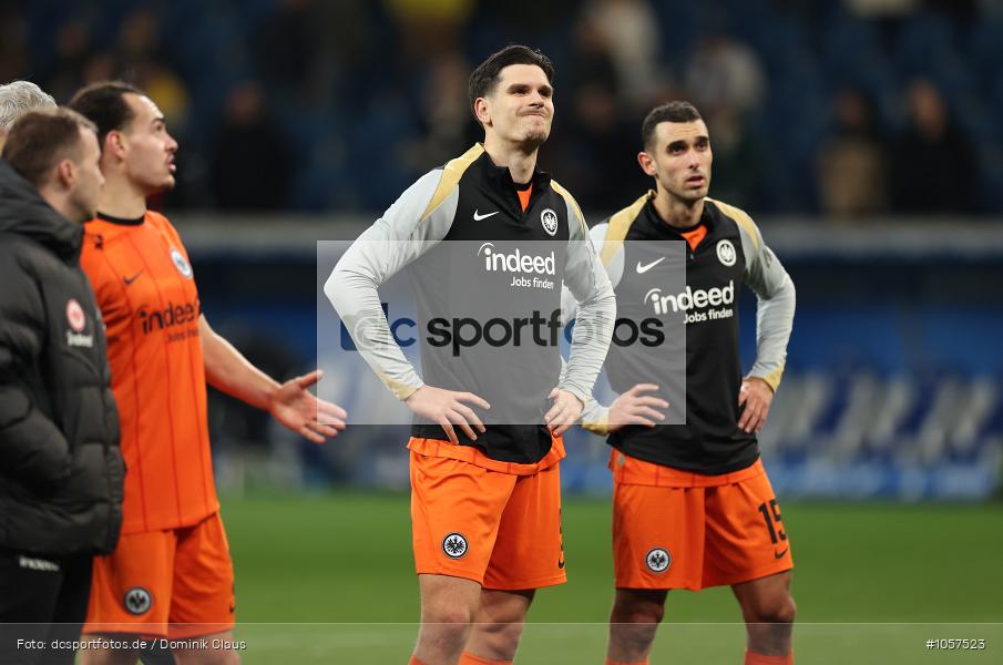 Eintracht Frankfurt, TSG 1899 Hoffenheim, 1. Bundesliga, Bundesliga, Voetball, Sport, Le Football, Germany, Futbol, Fotball, Fussball, Deutschland, DFL, DFB, Calcio, 2024/25, Saison 2024/2025 - Bild-ID: 1057523